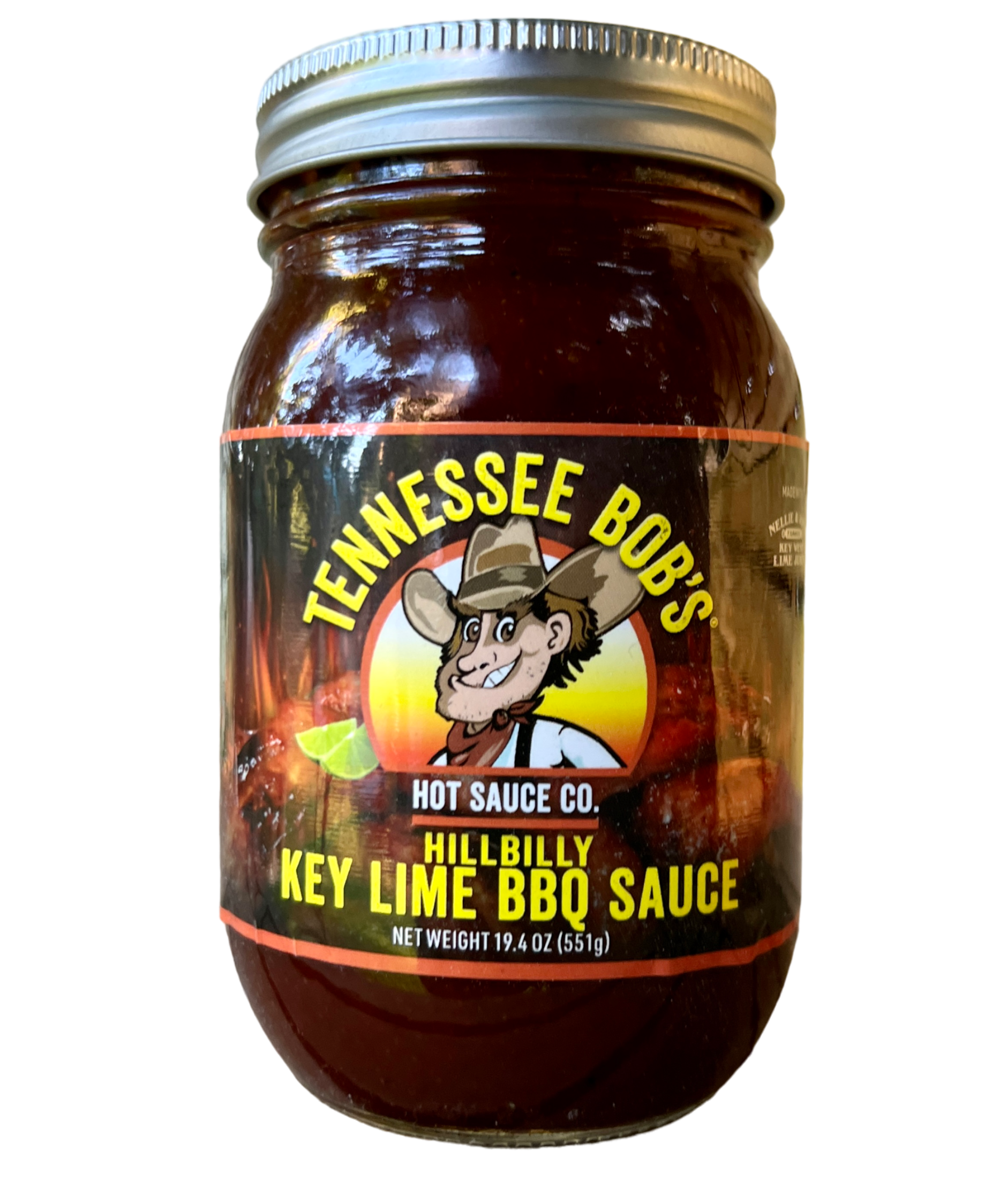 bottle of Key Lime BBQ Sauce