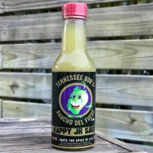 TENNESSEEBOBHappy JR Sauce label on bottle 2