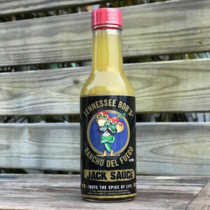 TENNESSEEBOBJack Sauce label on bottle 2
