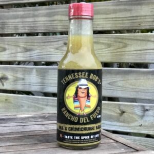 TENNESSEEBOBMas chimi Sauce label on bottle 2