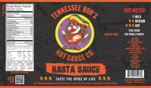 Rasta Label-hot-sauce-label